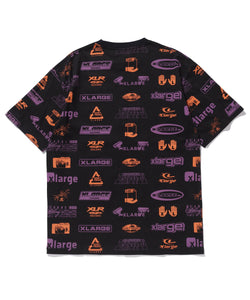 S/S ALLOVER PRINT TEE