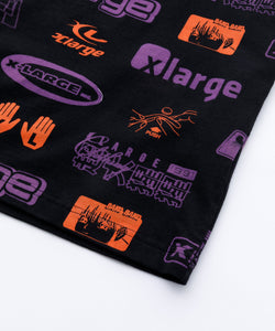 S/S ALLOVER PRINT TEE