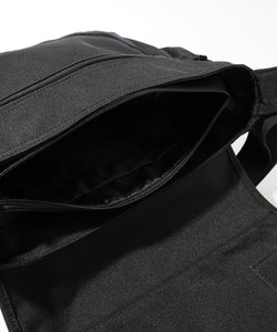 PATCHED SHOULDER BAG