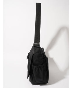 PATCHED SHOULDER BAG