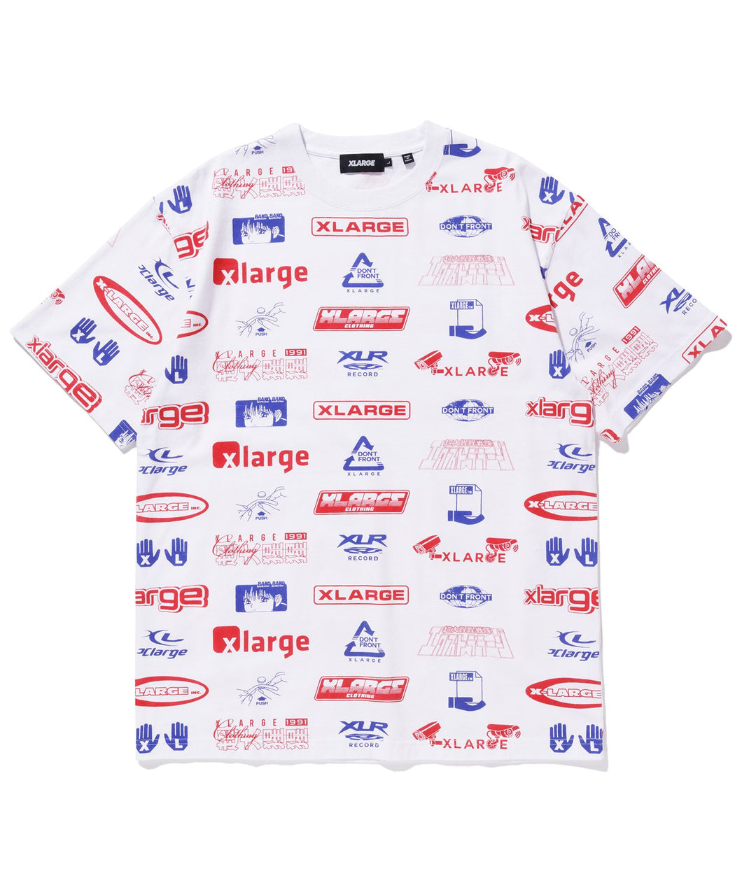 S/S ALLOVER PRINT TEE