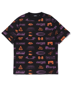S/S ALLOVER PRINT TEE