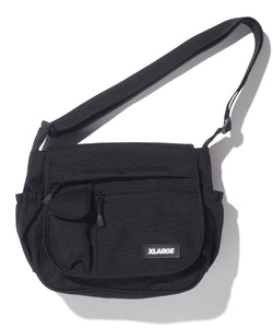 PATCHED SHOULDER BAG