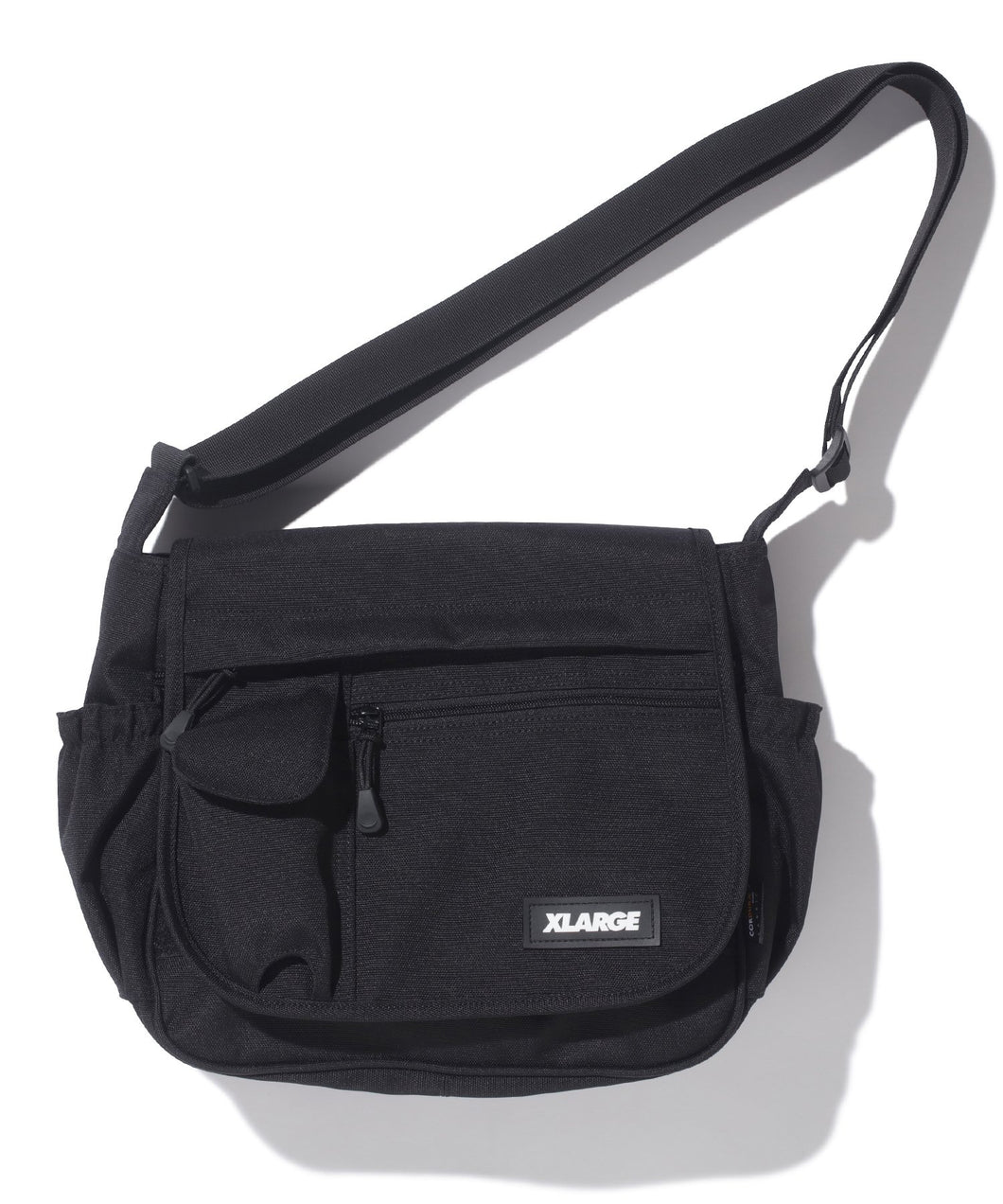 PATCHED SHOULDER BAG