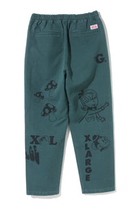 RANDOM PRINT EASY PANTS