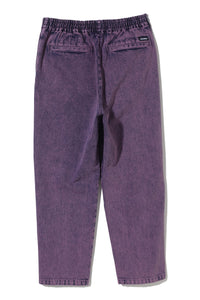 OVERDYED DENIM EASY PANTS