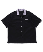 Load image into Gallery viewer, S/S 2 TONE OPEN COLLAR SHIRT
